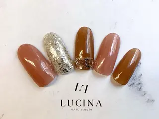 ネイル 新橋 ルキナ スタッフのネイルデザイン