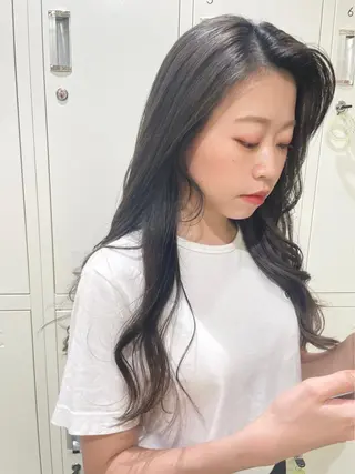 ロング カラー ヘアアレンジ 野町好花 レイヤー/髪質改善のヘアスタイル