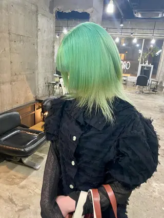 ショート カラー ヘアアレンジ ［似合わせヘア］ ✂︎OGURO✂︎のヘアスタイル