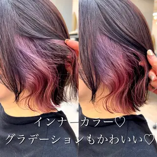 ショート 🩵縮毛矯正/ブリー チ/髪質改善/いつかのヘアスタイル