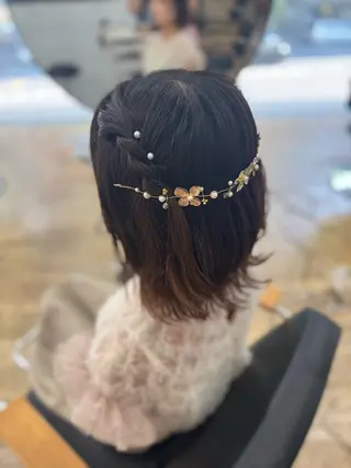 ヘアアレンジ 横浜/元町/コーンロ ウ/派手/★RIN★のヘアスタイル