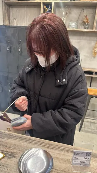 ミディアム pole pole所属・坂本 美佳のヘアスタイル