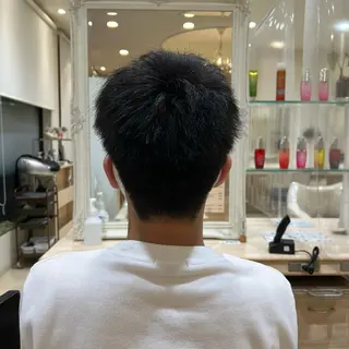 メンズ ダブルカラー🌷✨ 守屋紗希のヘアスタイル