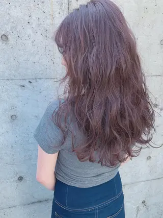 ロング カラー ヘアアレンジ 垢抜け案内人 鈴木聖矢✂️のヘアスタイル