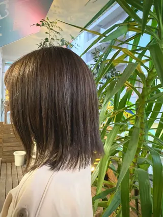 ショート 縮毛矯正&髪質改善/ きょうの🐺のヘアスタイル