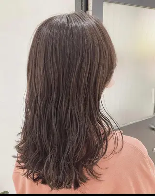 セミロング カラー ヘアアレンジ エグチ アキラのヘアスタイル