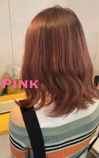 ミディアム カラー ヘアアレンジ ✨ハイクオリティ✨ 山本香也のヘアスタイル