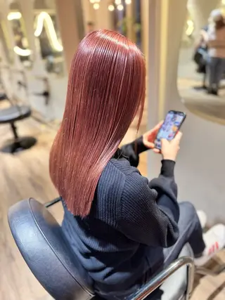 セミロング 【天満1艶髪】潤艶/ 髪質改善🌹釣本竜哉のヘアスタイル