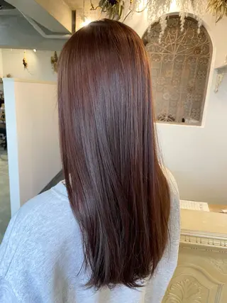 カラー 荒牧 絵美のヘアスタイル