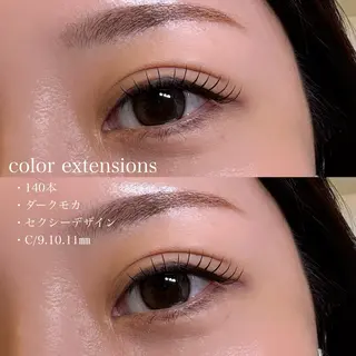 マツエク・マツパ Ayaka 【パリジェンヌ】のマツエク・マツパデザイン