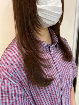 ロング brick by brace所属・yuuna 🪽のヘアスタイル