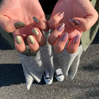 ネイル 片野 菜々のネイルデザイン