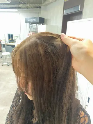 ロング カラー limitみづき🌙 ブリーチカラーのヘアスタイル