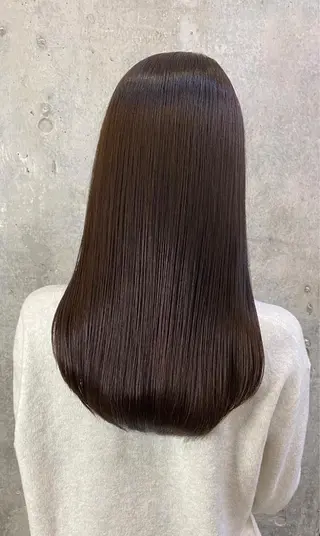 セミロング 🔍髪質改善診断🔎 長山 シュンスケのヘアスタイル