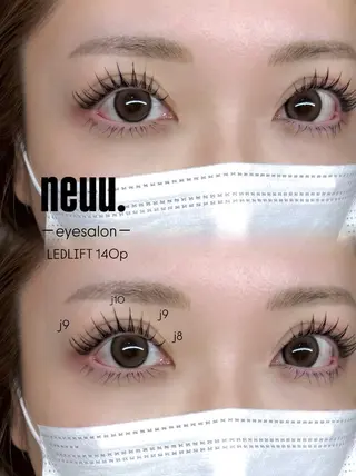 マツエク・マツパ neuu. ayanoのマツエク・マツパデザイン