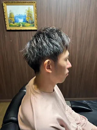 ショート メンズ BARBER CLASSICS所属・K. クスハラ南区のヘアスタイル