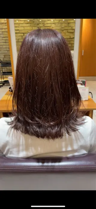 ミディアム 【髪質改善】 TAIGA🐯のヘアスタイル