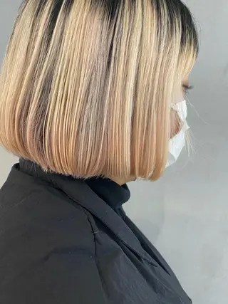 ミディアム 田村 りなのヘアスタイル