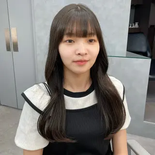 ロング カラー 澤 佑華 🎀 透明感カラーのヘアスタイル