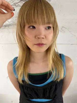 ミディアム hen所属・村岡 桃果のヘアスタイル