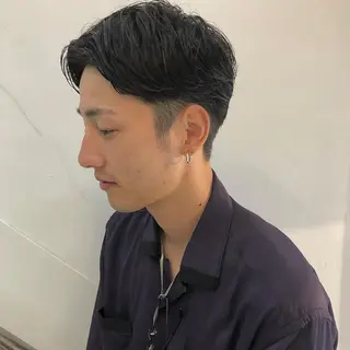 ショート メンズ CLUTCH天王寺 西藤遥河のヘアスタイル