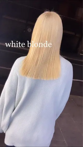 セミロング カラー Selenehair 三条本店のヘアスタイル