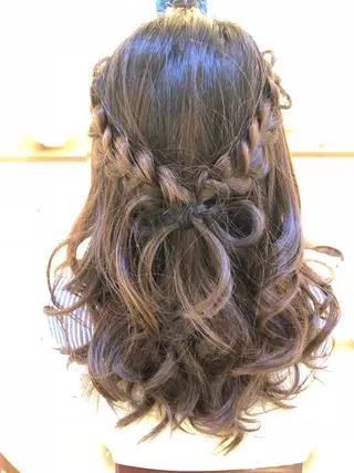 ヘアアレンジ 髪質改善春間 慶康のヘアスタイル