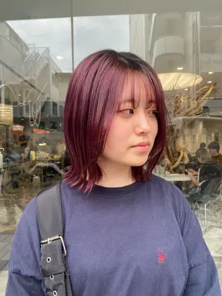 ミディアム カラー カンナ【Y2Kネイル /コーンロウ】のネイルデザイン