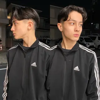 パーマ メンズ SORA表参道所属・🫧透明感カラー🫧 暖色/島田晃太郎のヘアスタイル