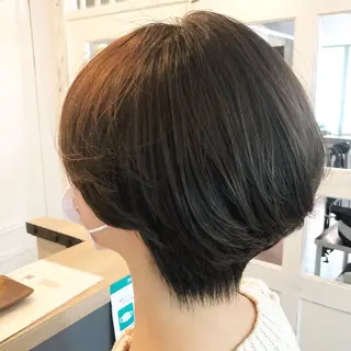 ショート 空 龍之介　カラー 特化/髪質改善/韓国のヘアスタイル