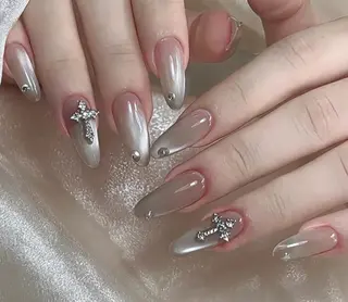 ネイル By moonネイル 🌷ワンホン/韓国風のネイルデザイン