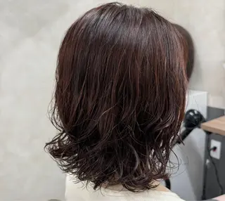 ショート カラー パーマ TELAHAIR 篠原翔哉のヘアスタイル
