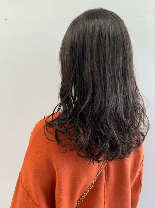 ミディアム 髪質改善/縮毛/トリ ートメント/平野広大のヘアスタイル