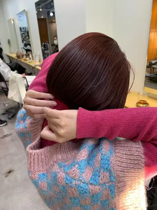 ショート カラー AR.MARA hair  studio所属・ウェーブパーマ サトウヒカルのヘアスタイル