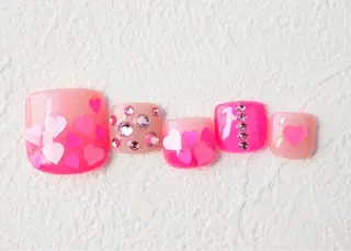 ネイル トップネイリスト Ribbon立川店のネイルデザイン