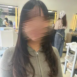 ロング ダブルカラー/透明感 /Hikari💫のヘアスタイル