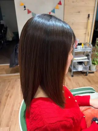 セミロング ✨ショート/ボブ 縮毛矯正✨アキラのヘアスタイル