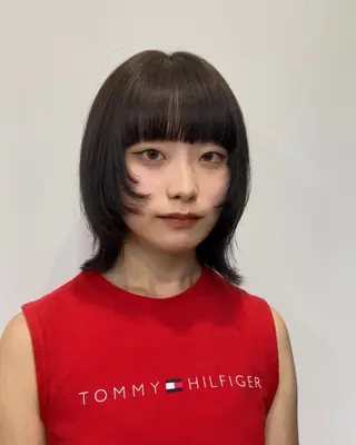 ショート sunc所属・レイヤーカット ワンホンヘアそうたのヘアスタイル