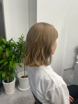 ミディアム カラー 🫧コウノ ミナ🫧のヘアスタイル