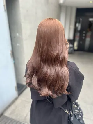 ロング 🌷ブリーチ縮毛矯正 /mina🌷のヘアスタイル