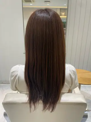 ロング 佐々木 麻衣のヘアスタイル