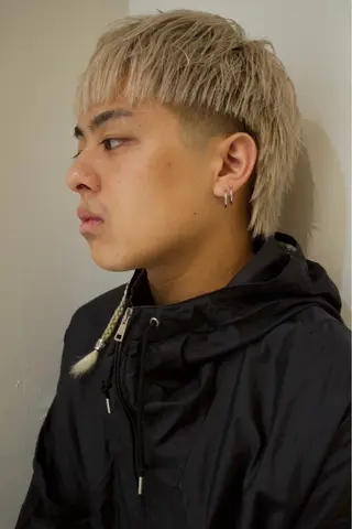 ショート カラー メンズ P.S  gemmie所属・Tetta 🤙のヘアスタイル