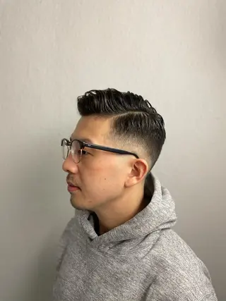 ショート メンズ カット指名No1漆原 聡のヘアスタイル