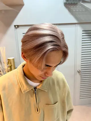 カラー メンズ 金子勇希🔥パーマ 比率90%以上🔥のヘアスタイル