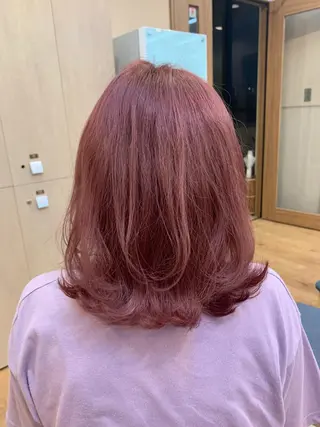 ミディアム カラー yuri🌼 NUMBER 天王寺のヘアスタイル