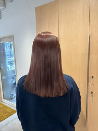 セミロング カラー Rio 渋谷のヘアスタイル