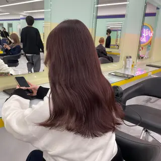 ロング 🤍韓国トレンド ヘア🤍miku🤍のヘアスタイル