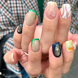 ネイル 🧁🥕 asukaのネイルデザイン