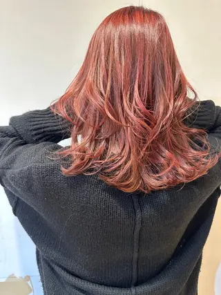 ロング カラー 💕当日予約OK ⭕️なおや💕のヘアスタイル