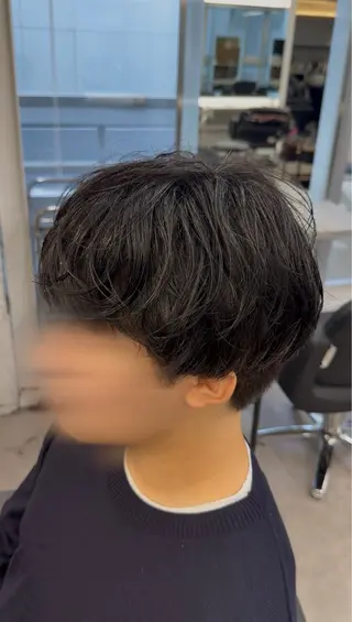 パーマ メンズ ひろせ ちかなのヘアスタイル